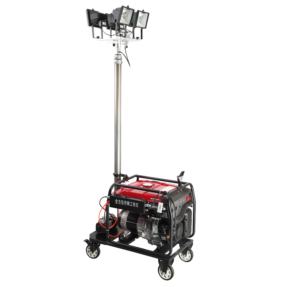 4x500W Mobile Lighting Tower SBT-DT2800